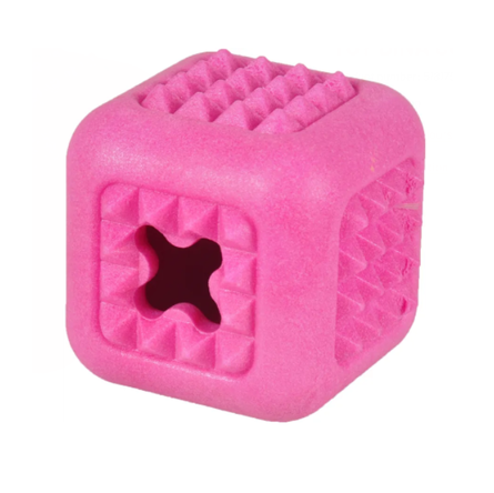 Flamingo Игрушка для собак Куб, ароматизированный, вспененный, малина, 7см – интернет-магазин Ле’Муррр