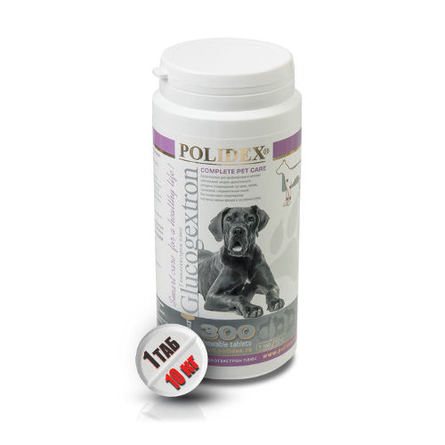 Polidex Glucogextron plus Кормовая добавка для собак для восстановления хрящевой ткани, 300 таблеток – интернет-магазин Ле’Муррр