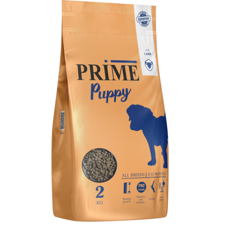 PRIME PUPPY Сухой корм для щенков всех пород, с ягненком – интернет-магазин Ле’Муррр