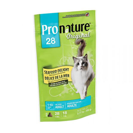 Pronature Original 28 Adult Seafood Delight Сухой корм для взрослых кошек (с цыпленком и морепродуктами) – интернет-магазин Ле’Муррр