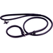 Collar Glamour Поводок-удавка круглый для собак, ширина 6 мм, длина 135 см, черный – интернет-магазин Ле’Муррр