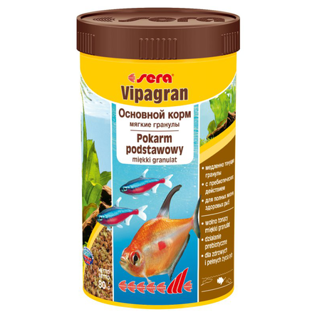 Sera Vipagran гранулированный корм для всех видов рыб – интернет-магазин Ле’Муррр