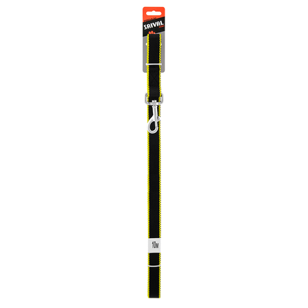 Saival Premium Поводок Цветной край, жёлтые края – интернет-магазин Ле’Муррр